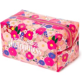 Legami Makeup Queen - Flowers Νεσεσέρ 18X14 Cm, Θέμα Λουλουδιών, Μεγάλο, Φερμουάρ Κλείσιμο 