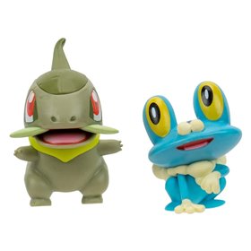 Jazwares Pokemon φιγούρες 2 τεμ Froakie and Axew 