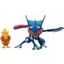 Jazwares Pokemon Battle Figure 2 Pack φιγούρες 2 τεμ (11cm και 5cm) 4.5-Inch Greninja And 2-Inch Torchich 