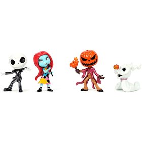 Jada Toys The Nightmare Before Christmas Set Of 4 Metal Figurines 7 Cm Disney Coll 