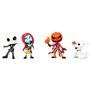 Jada Toys The Nightmare Before Christmas Set Of 4 Metal Figurines 7 Cm Disney Coll 