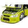 Jada Toys Fast and Furious 2002 Mitsubishi 1 24 Lancer Evo Ii, Green/Yellow 