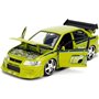 Jada Toys Fast and Furious 2002 Mitsubishi 1 24 Lancer Evo Ii, Green/Yellow 