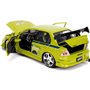 Jada Toys Fast and Furious 2002 Mitsubishi 1 24 Lancer Evo Ii, Green/Yellow 