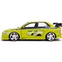 Jada Toys Fast and Furious 2002 Mitsubishi 1 24 Lancer Evo Ii, Green/Yellow 