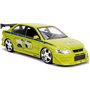 Jada Toys Fast and Furious 2002 Mitsubishi 1 24 Lancer Evo Ii, Green/Yellow 