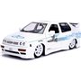 Jada Toys Fast and Furious 1995 Volkswagen Jetta 1 24, White/Blue 