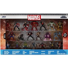 Jada Toys Marvel 20-Pack Nanofigs, Wave 6  Jada Toys Marvel 20-Pack Nanofigs, Wave 6