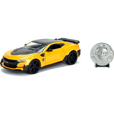 Jada Toys Transformers Bumblebee 1 24 Chevy Camaro Yellow 