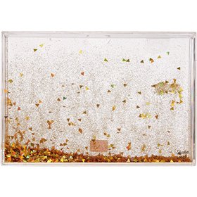 Legami Glitter Photo Frame Medium - Good Vibes 16X11 Cm Κορνίζα Πλαστική Liquid Glitter 
