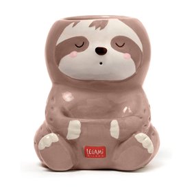 Legami Desk Friends Sloth Κεραμική Μολυβοθήκη, 9,2X10,4 Cm, Θέμα Slut, Γραφείο, Ζωγραφισμένο Με Το Χέρι 