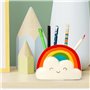 Legami Desk Friends Rainbow Κεραμική Βιβλιοθήκη 13 X 7 Cm, Θέμα Ουράνιου Τόξου, Ζωγραφισμένο Με Το Χέρι 