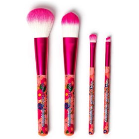 Legami Σετ με Πινέλα Μακιγιάζ από Συνθετική Τρίχα Oh My Glow Flowers 4τμχ 