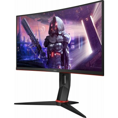 AOC C24G2U/BK VA Curved Gaming Monitor 23.6" FHD 1920x1080 165Hz με χρόνο απόκρισης 4ms GTG