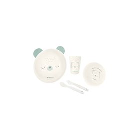 KikkaBoo Σετ φαγητού 5τμχ Kikka Boo Bear with me - Mint 