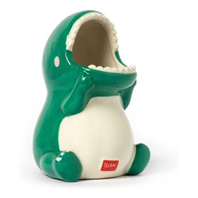 Legami Κεραμική Μολυβοθήκη Desk Friends Dino (Δεινόσαυρος) 12X9,7 Cm Ζωγραφισμένο Με Το Χέρι 