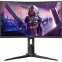 AOC C24G2U/BK VA Curved Gaming Monitor 23.6" FHD 1920x1080 165Hz με χρόνο απόκρισης 4ms GTG