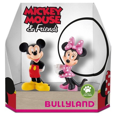 BULLYLAND Μινιατούρες σετ δώρου Mickey και Minnie 