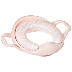 KikkaBoo Παιδικό Κάθισμα Τουαλέτας Sea World με Εύκαμπτη Επιφάνεια Ροζ 