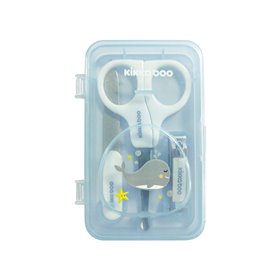 KikkaBoo Σετ Περιποίησης Νυχιών Μωρού Blue 3τμχ 