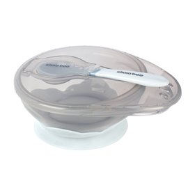 KikkaBoo Μπολάκι φαγητού με κουτάλι Μπλε  KikkaBoo Μπολάκι φαγητού με κουτάλι Μπλε