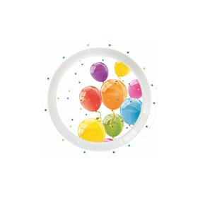 PROCOS Πιάτα πολλαπλων Χρήσεων 1 Τεμάχιο, Διάμετρο 20 Cm, Sparklink Balloons Επαναχρησιμοποιήσιμο, Για Πάρτι  PROCOS Πιάτα πολλαπλων Χρήσεων 1 Τεμάχιο, Διάμετρο 20 Cm, Sparklink Balloons Επαναχρησιμοποιήσιμο, Για Πάρτι