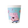 PROCOS Σετ 2 Ποτηριών Πολλαπλών Χρήσεων Peppa Pig Messy Play, 230 Ml Χωρητικότητα 