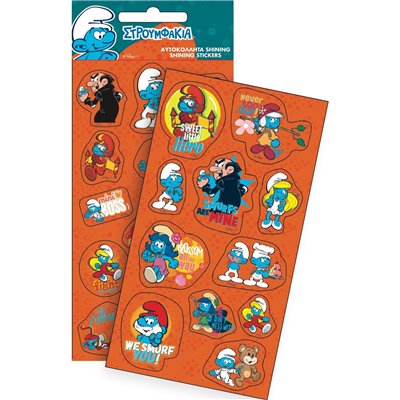 GIM Sticker Shining Smurfs - 1 τμχ 