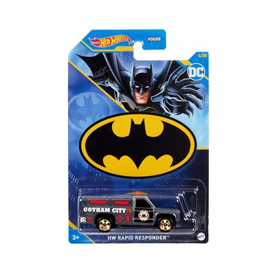 Mattel Hot Wheels Αυτοκινητακια - Ταινιες Batman Rapid Responder 