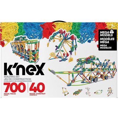 Knex Mega Models Building Set, 3D Educational Toys For Kids, 700 τμχ 