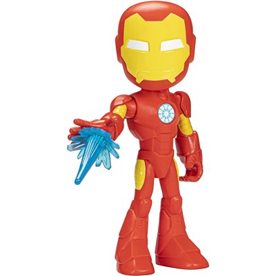 Hasbro Marvel Spidey And His Amazing Friends Supersized Hero Figures Iron Man 22 Εκ. 