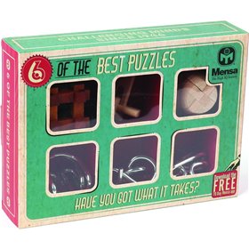 Μαθηματική Βιβλιοθήκη Mensa Set Of 6 Best Puzzles  Μαθηματική Βιβλιοθήκη Mensa Set Of 6 Best Puzzles