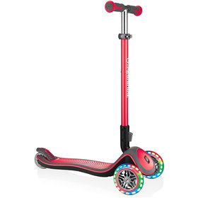 Globber Παιδικό Πατίνι Αναδιπλούμενο Globber Elite Deluxe Κόκκινο 