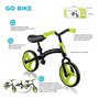 Globber Ποδήλατο Ισορροπίας Go Bike Black-Lime Green Πράσινο 