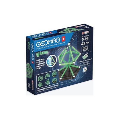 Geomag Σετ Glow 42-Green 