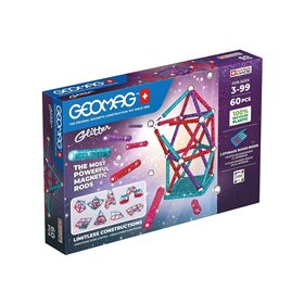 Geomag Σετ Glitter 60-Green  Geomag Σετ Glitter 60-Green