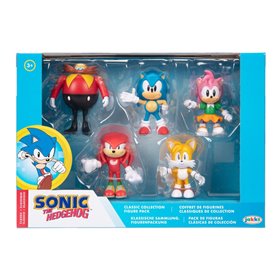 JAKKS PACIFIC Φιγούρες 6,5cm σετ 5τεμ. Sonic 
