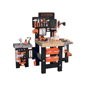 Smoby Πάγκος Εργαλείων Black and Decker Mega Center  Smoby Πάγκος Εργαλείων Black and Decker Mega Center