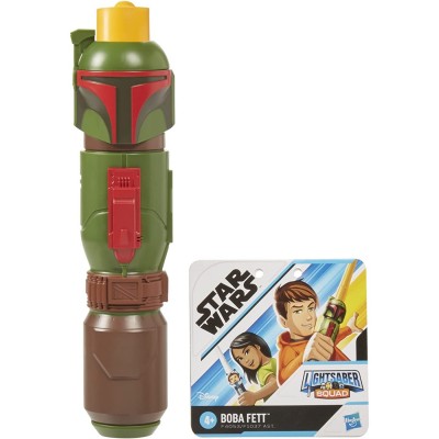 Hasbro Star Wars Lightsaber Squad Boba Fett Extendable Yellow Lightsaber Φωτόσπαθο 