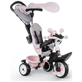 Smoby Pink Comfort Baby Driver Τρίκυκλο Ποδήλατο  Smoby Pink Comfort Baby Driver Τρίκυκλο Ποδήλατο