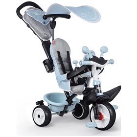 Smoby Blue Comfort Baby Driver Tricycle Ποδήλατο   Smoby Blue Comfort Baby Driver Tricycle Ποδήλατο