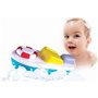 Bburago Bb Junior Βαρκούλα Μπάνιου Splash N Play Twist And Sail, Blue 