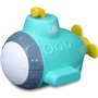 Bburago Bb Junior Βαρκούλα Μπάνιου με Προβολέα Βυθού Splash N Play Submarine Projector, Blue 