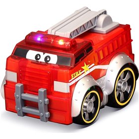 Bburago Bb Junior Πυροσβεστικό Όχημα Push And Glow Fire Truck 