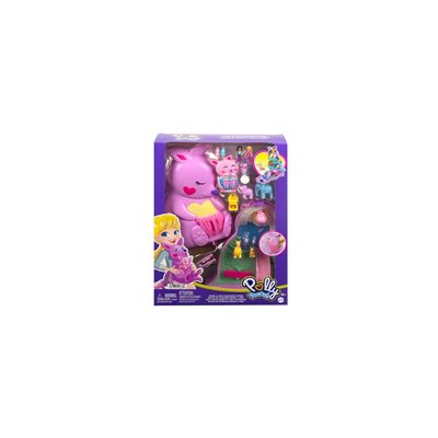 Mattel Polly Pocket Mini - Τρέντι Τσαντάκι Mama and Joey Kangaroo 