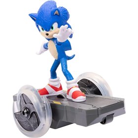 JAKKS PACIFIC Sonic The Hedgehog 2 Sonic Speed RC Τηλεκατευθυνόμενο με 15Cm Sonic Φιγούρα  JAKKS PACIFIC Sonic The Hedgehog 2 Sonic Speed RC Τηλεκατευθυνόμενο με 15Cm Sonic Φιγούρα