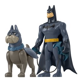 Fisher-Price DC League of Super-pets Batman and Ace, set 2 Φιγούρες με Αξεσουάρ  Fisher-Price DC League of Super-pets Batman and Ace, set 2 Φιγούρες με Αξεσουάρ