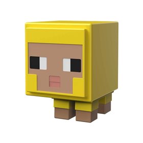 Mattel Minecraft - Mob Head Μινι Φιγουρες Yellow Sheep  Mattel Minecraft - Mob Head Μινι Φιγουρες Yellow Sheep