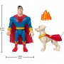 Fisher-Price DC League of Super-pets Superman and Krypto, set 2 Φιγούρες με Αξεσουάρ 