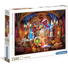 Clementoni Παζλ High Quality Collection Εργαστήρι Του Μάγου 1500 Τμχ 
